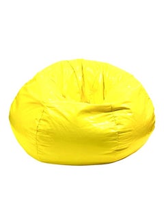 Buy Vinyl Bean Bag Sunshine Yellow in UAE