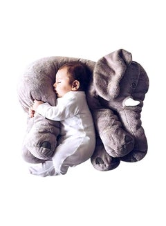 Buy Baby Elephant Pillow Fabric Grey 36.6 x 29.8 x 22.6centimeter in UAE