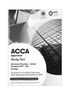 اشتري ACCA: Advanced Taxation Fa 2018 Study Text Paperback في الامارات