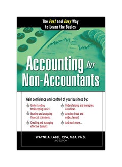 Buy Accounting For Non-Accountants Paperback English by Wayne Label - 01 January 2013 in UAE