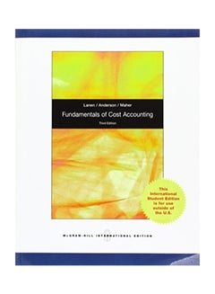 Buy Fundamentals Of Cost Accounting paperback english - 2/1/2010 in Egypt