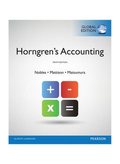 Buy Horngrens Accounting paperback english in Egypt