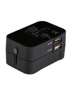 Buy Global Versatile Travel Switch Charger Plug Black in UAE