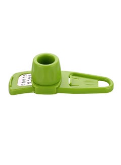 Buy Multifunctional Ginger Garlic Grater Green 17centimeter in Egypt