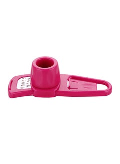 Buy Multifunctional Ginger Garlic Grater Pink 17centimeter in Egypt