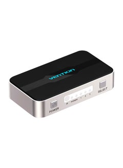 Buy 3-In-1 HD Output HDMI Switch With IR Remote Control Silver/Black in Saudi Arabia