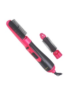 Buy 2-In-1 Hair Curling Styling Set Pink/Black in Saudi Arabia