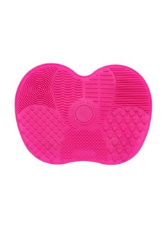 Buy Silicone Makeup Brush Cleaner Pad Pink in UAE