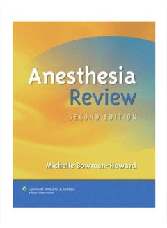 اشتري Anesthesia Review غلاف ورقي اللغة الإنجليزية by Michelle Bowman-Howard في الامارات