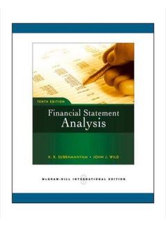 Buy Financial Statement Analysis Paperback English by K. R. Subramanyam - 39691 in Egypt