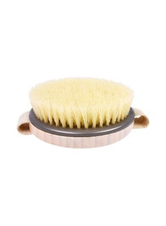 Buy Dry Bathing Brush Beige/Grey in Saudi Arabia