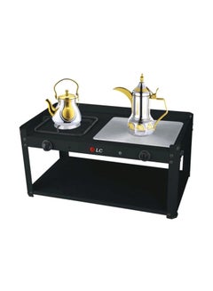 Buy 2-Burner Coffee And Tea Electric Heater 1250W 10.0 L 1250.0 W DLC-5538 Black in Saudi Arabia