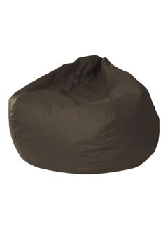 Buy Leather Look Bean Bag Walnut in UAE