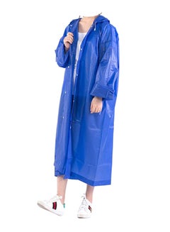 Buy Portable Breathable Raincoat With Hood Sleeves in Saudi Arabia