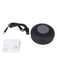 Buy Mini Wireless Bluetooth Speaker With Cable V593B Black/White/Grey in Saudi Arabia