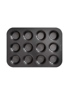 Buy 12 Grid Cup Cake Mould Grey 35X26cm in Egypt