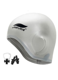 Buy Swimming Cap With Nose Clip And Ear Plug in Saudi Arabia
