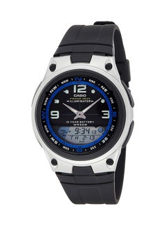 Buy Men's Combination Quartz Analog & Digital Watch AW-82-1AVDF - 40 mm - Black in Saudi Arabia