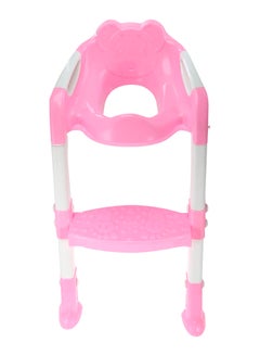 Buy Folding Baby Potty Training Toilet Chair With Adjustable Ladder in Saudi Arabia