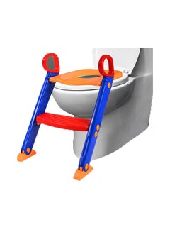 Buy Potty Trainer Seat Chair Kids Toddler With Ladder in Saudi Arabia