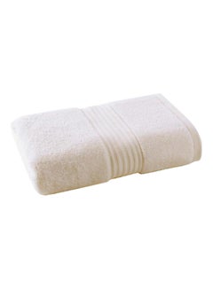 Buy Cotton Face Towel Cream 50x100centimeter in Saudi Arabia