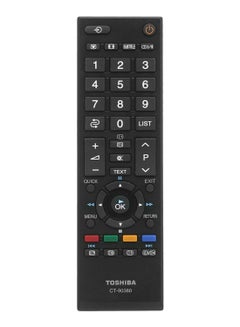 Buy TV Remote Control For Toshiba LCD Screen Black in Saudi Arabia