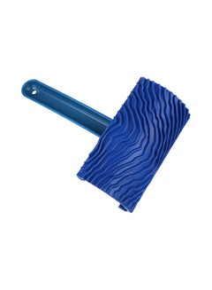 Buy Grain Paint Roller Diy Painting Grain Tool Blue 16x4x8cm in Saudi Arabia