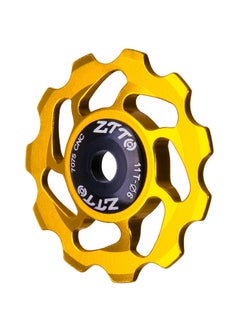 Buy Bicycle Rear Derailleur Jockey Wheel Ceramic Bearing Pulley 10x5cm in UAE