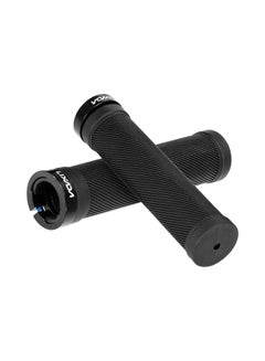 Buy Bike Anti-skid Lock-On Cycling Handlebar Grips 14.5x7cm in Saudi Arabia