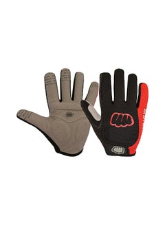 اشتري Full Finger Anti Slip Gel Pad Motorcycle MTB Road Bike Winter Cycling Gloves في الامارات