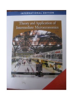 اشتري Theory And Application Of Intermediate Microeconomics paperback english - 28 Oct 2009 في مصر