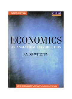 Buy Economics: An Analytical Introduction paperback english - October 12, 2012 in Egypt