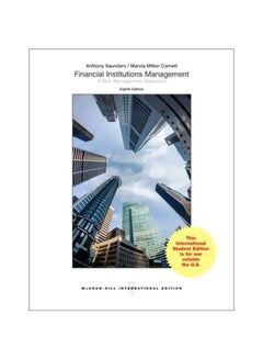 اشتري Financial Institutions Management: A Risk Management Approach: International Edition Paperback 8 في الامارات