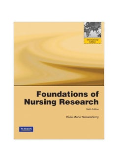 اشتري Foundations In Nursing Research Paperback في مصر