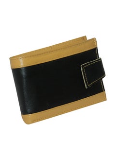 Buy Genuine Leather Designer Wallet Black in UAE
