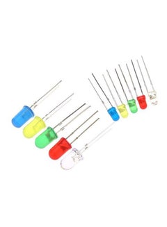 Shop Generic 300 Piece 2 Pin Diffused Led Light Emitting Diode Bulb Green Yellow Red Online In Riyadh Jeddah And All Ksa