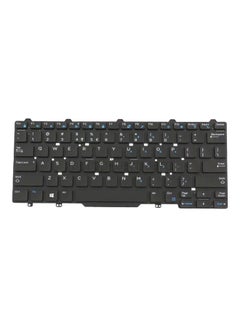 Buy Latitude Keyboard - English/Arabic Black in UAE