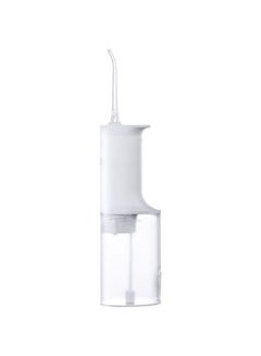 Buy Mijia Portable Water Dental Flosser White/Clear in UAE