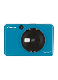 اشتري كاميرا فورية زوي ميني سي بحجم الجيب بدقة 5 ميجابكسل مزودة بطابعة للصور، بلون أزرق سي سايد في مصر