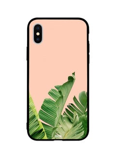 اشتري Skin Case Cover -for Apple iPhone X Banana Leaf on Pink Background Banana Leaf on Pink Background في مصر