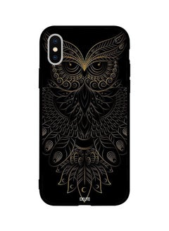 Buy Skin Case Cover -for Apple iPhone X Modern Flora Owl Art Modern Flora Owl Art in Egypt