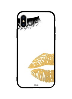 Buy Skin Case Cover -for Apple iPhone X Eye Lashes and Lipstick Eye Lashes and Lipstick in Egypt
