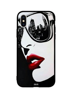 Buy Skin Case Cover -for Apple iPhone X Black/White/Red Black/White/Red in Egypt