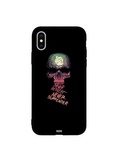 Buy Protective Case Cover For Apple iPhone XS Never Surrender in Egypt