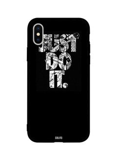 Buy Protective Case Cover For Apple iPhone XS Just Do It in Egypt