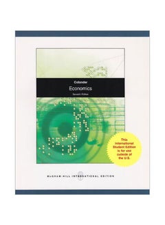 اشتري Economics Paperback English by David Colander - 39387.0 في مصر