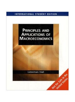 Buy Principles And Applications Of Macroeconomics Paperback English by Marc Lieberman - 39253.0 in Egypt