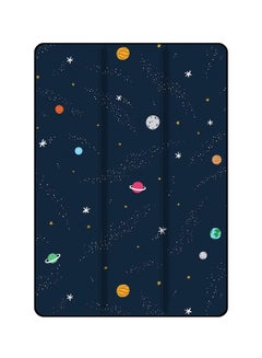 Buy Protective Case Cover For Apple iPad 7th Gen 10.2 Inch Space Planets Stars in UAE
