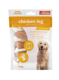 Buy Chicken Leg Dog Snack 100 g in Saudi Arabia