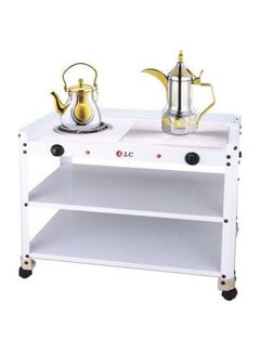 اشتري Electric Coffee And Tea Stove 5537-DLC White في الامارات